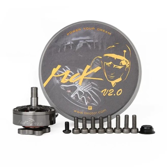 T-Motor MCK V2.0 2207 2250KV 4S 6S Brushless Motor for RC Drone Racing Long Range Airplane